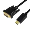 DisplayPort į DVI laidas, juodas, 5 m