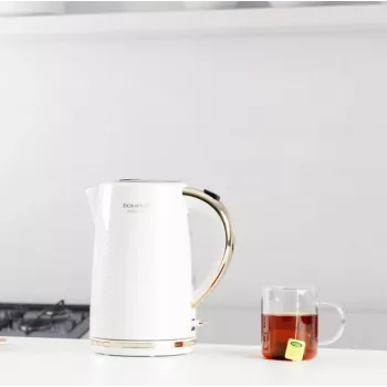 Elektrinis virdulys Taurus 1,7 L 2200 W nerūdijantis plienas, belaidis, paslėptas kaitinimo elementas, vandens lygio indikatorius