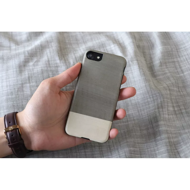 Dėklas Man&Wood Einstein mobiliesiems telefonams iPhone 7