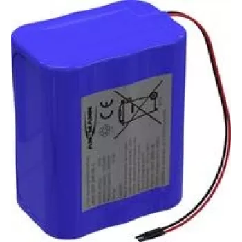 Ansmann 3S2P baterijų blokas 8x 18650 kabelis ličio jonų 10,8 V 5100 mAh (2447-3050-50)