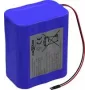 Ansmann 3S2P baterijų blokas 8x 18650 kabelis ličio jonų 10,8 V 5100 mAh (2447-3050-50)