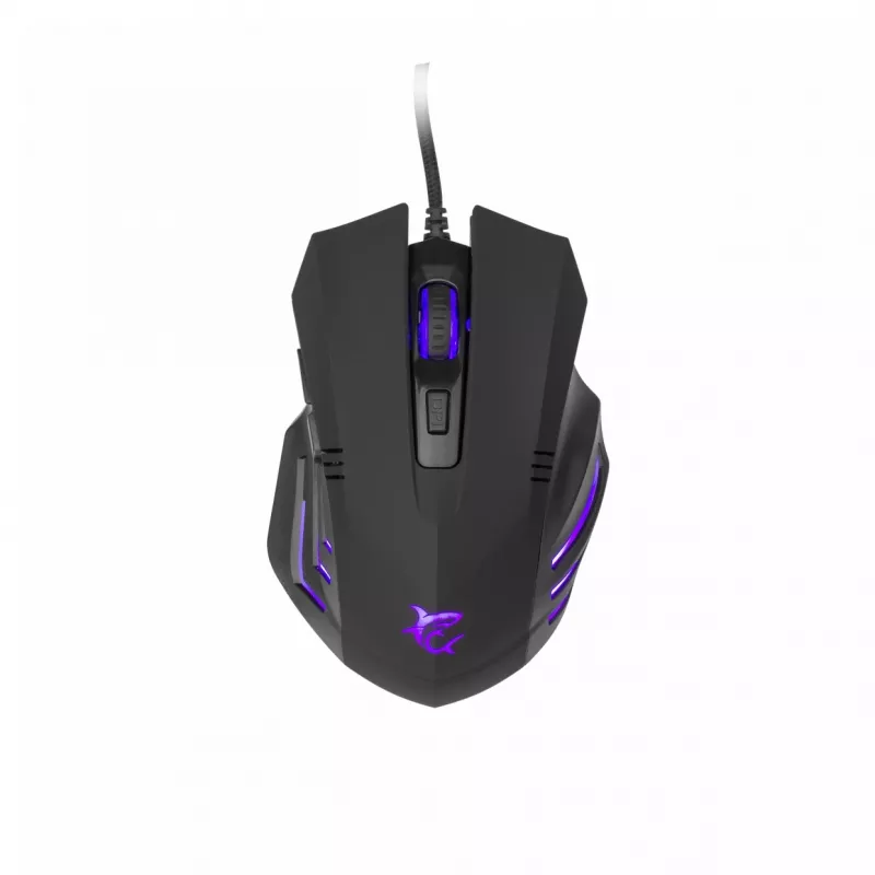 White Shark GM-5006B Žaidimų pelė Hannibal-2 juoda