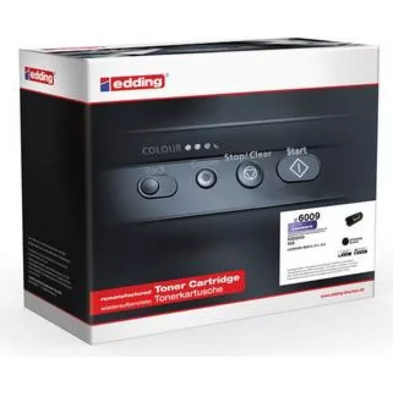 EDDING Toneris 18-6009 kaip Lexmark 52D2000 juodas – suderinamas – tonerio blokas