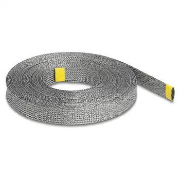 Kabelių įvorė DeLOCK 20940 juoda sidabrinė 2 cm vidinis skersmuo