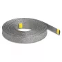 Kabelių įvorė DeLOCK 20940 juoda sidabrinė 2 cm vidinis skersmuo