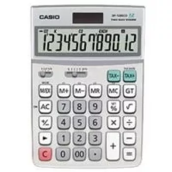 Stalinis skaičiuotuvas Casio DF-120ECO