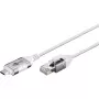 “Goobay” eterneto laidas USB-C 3.1 į RJ45 plonas 10 m - jungia maršruto parinktuvą, modemą arba (74391)