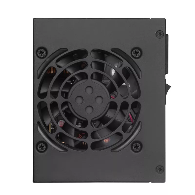 SilverStone SST-SX450-B - Maitinimo blokas (vidinis) - ATX12V 2.4/ SFX12V - 80 PLUS Bronze - AC 90-265 V - 450 W - aktyvus PFC - Juoda