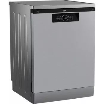 Indaplovė BEKO BDFN26531X — laisvai pastatoma 60 cm, 15 komplektų, 46 dB, nerūdijantis plienas, LED jutiklinis ekranas