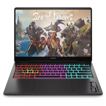 HP OMEN Transcend 14-fb1097ng žaidimų nešiojamasis kompiuteris 35,6 cm (14) – klaviatūros išdėstymas gali būti vokiškas