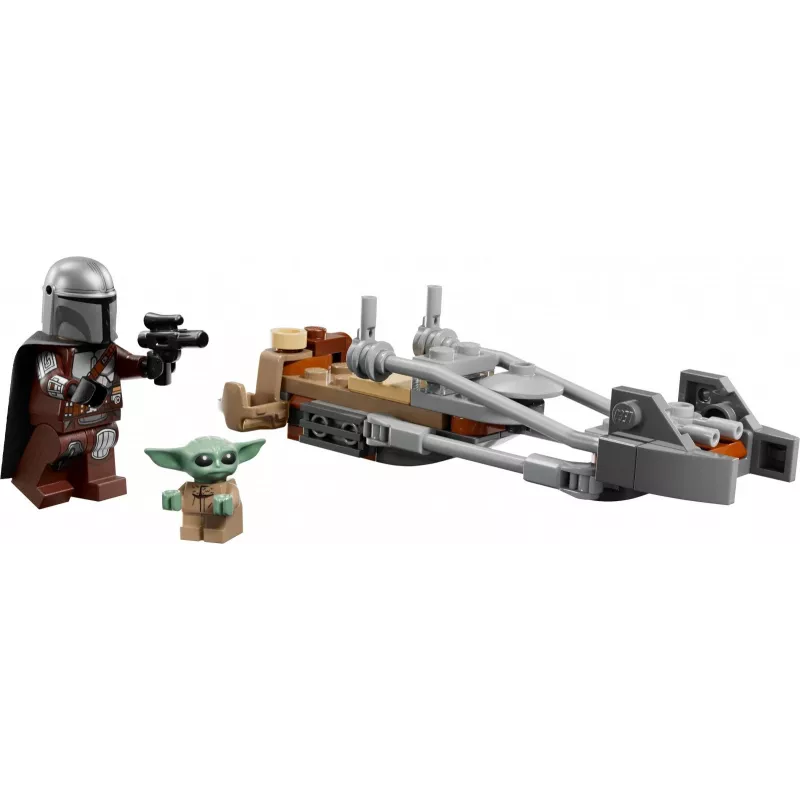 LEGO STAR WARS 75436 Mandaloriečio ir Grogu greitaeigis motociklas