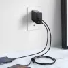 sieninis Charger 2xUSB Galia Delivery (1xUSB A+1xUSB C) 5.4A 30W Dynamic Detect PA-D1