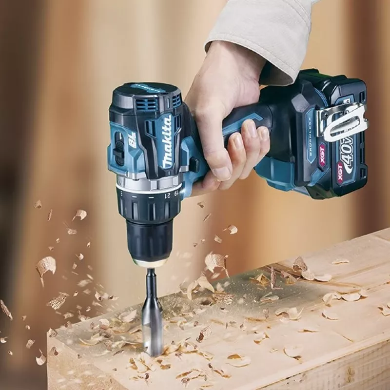 Makita DF002GZ - Grąžtas-suktuvas - Belaidis - 2 Greičiai - Rakto griebtuvas 13 mm - 64 N·m - 164 mm - Be akumuliatoriaus - 40 V (DF002GZ)