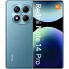 Xiaomi Redmi Note 14 Pro 4G išmanusis telefonas 8 GB RAM 256 GB, 6,67" AMOLED, 200 MP, 5500 mAh, hibridinis Dual SIM, Android 14, vandenyno mėlynas