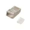 Extralink CAT6 FTP RJ45 jungtis 8P8C vyriška/moteriška permatoma