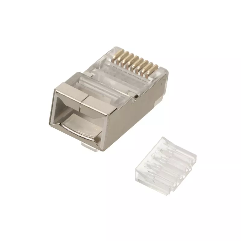 Extralink CAT6 FTP RJ45 jungtis 8P8C vyriška/moteriška permatoma