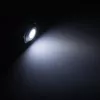 Apšviečiamas vandalams atsparus mygtukas Lamptron LAMP-SW2004-H, juodas polikarbonatas, baltas taškelis