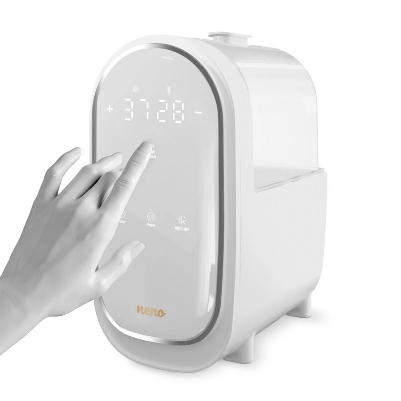 Buteliukų šildytuvas ir sterilizatorius neno Lindo (6-in-1) — LED ekranas, garų sterilizacija, 220–240 V, 1,3 kg, 263×132×219 mm