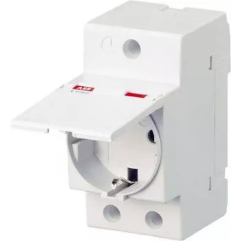 Išleidimo dėžutė ABB M1175C, F tipas, 45×85×70 mm, pilka