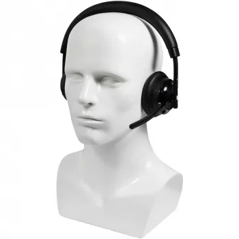 Belaidės ausinės Plusonic W320 Dual DECT Stereo — belaidės DECT stereo ausinės, dviejų bazių palaikymas