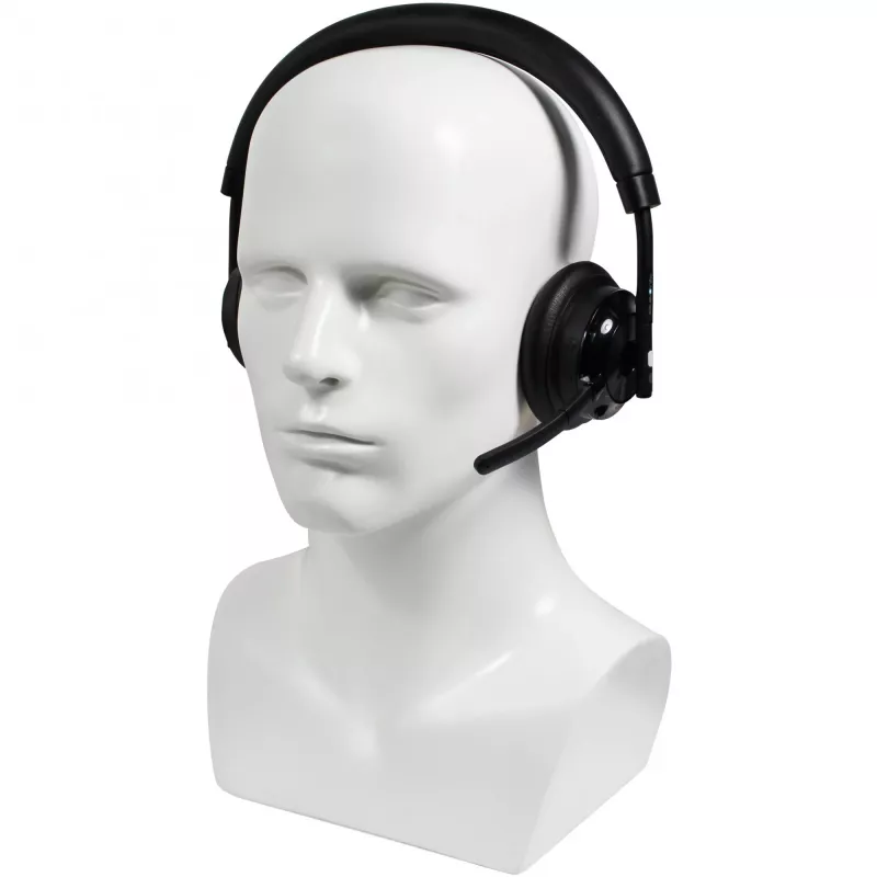 Belaidės ausinės Plusonic W320 Dual DECT Stereo — belaidės DECT stereo ausinės, dviejų bazių palaikymas