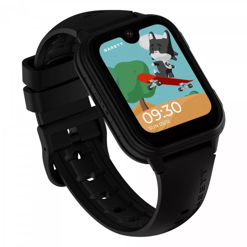 Išmanusis laikrodis Garett Kids Vibe 4G juodas
