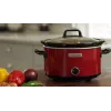 Slow Cooker Crock-Pot SCV400RD 3.5 L keraminis išimamas dubuo, stiklinis dangtis, 2 kaitinimo nustatymai