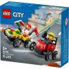 LEGO CITY 60458 Pica prieš gaisrinį automobilį