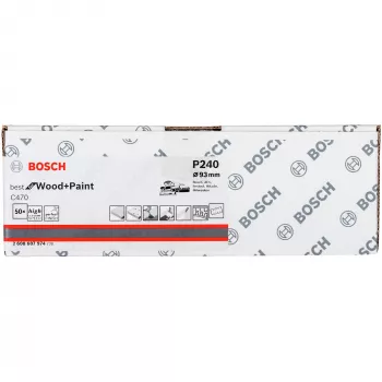 Bosch 2 608 607 974 šlifuoklio priedas 50 vnt.