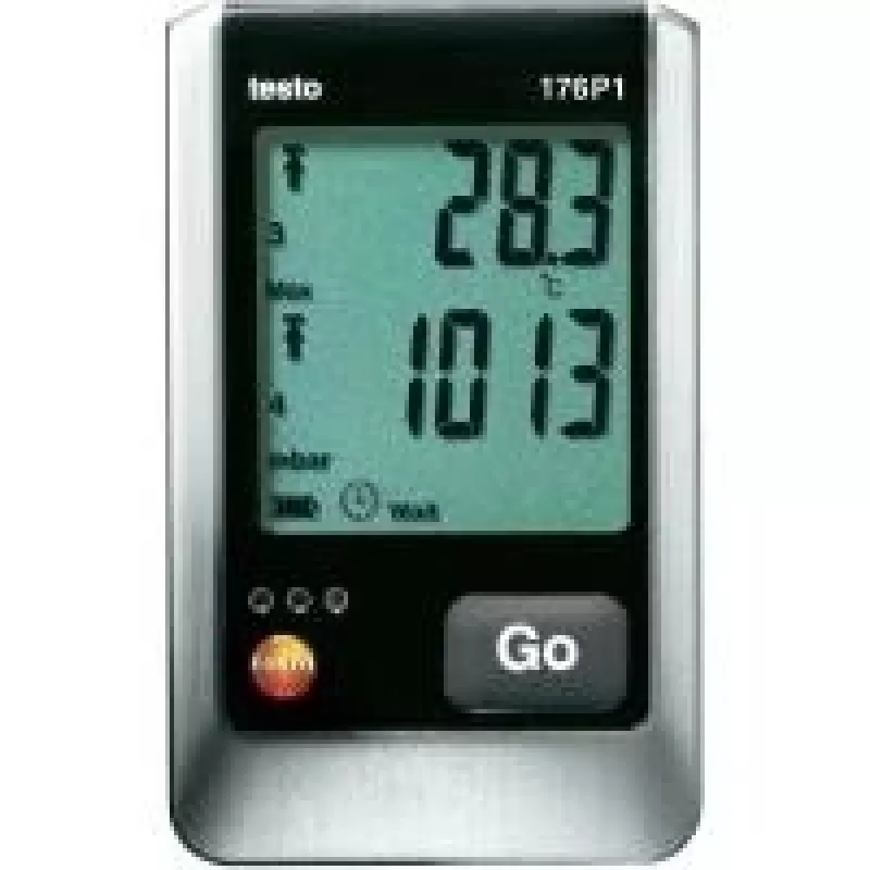 TESTO oro slėgio, temperatūros ir drėgmės duomenų kaupiklis 176 P1 (0572 1767)