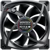 MONTECH RX140 PWM 140mm ARGB atvirkštinių menčių korpuso ventiliatorius - juodas