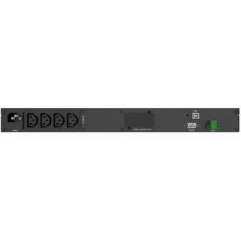 PowerWalker VI 1500 R1U nepertraukiamo maitinimo šaltinis (UPS) Line-Interactive 1,5 kVA 900 W 4 AC išėjimo lizdai (-ų)