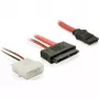 DeLOCK - Serial ATA adapteris - SATA jungtis (22 kontaktų) - 16 kontaktų Micro SATA (61695)