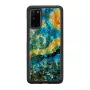 Apsauginis telefono dėklas iKins Samsung Galaxy S20 – juodos žvaigždėtos nakties dizainas