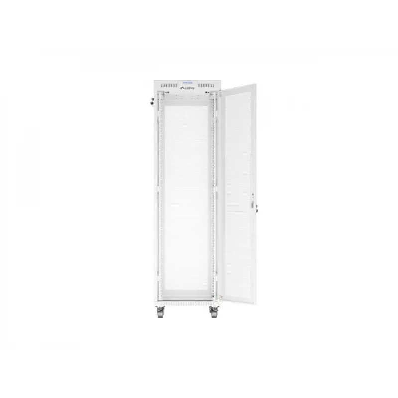 LANBERG FF01-6842-23SL 42U 600x800 mm tinklinėmis priekinėmis ir galinėmis durelėmis stovo spinta