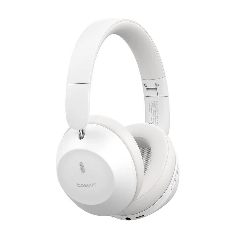 Baseus Bass 30 Max belaidės ausinės Bluetooth 5.3 ant ausies ausinės su žemų dažnių stiprinimu 40 mm diafragma itin mažo delsimo ausinės 50H