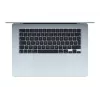 „MacBook Air 15“, dangaus mėlyna, M4 (10 branduolių CPU / 10 branduolių GPU), 16 GB, 512 GB, vokiška, 35 W dviejų USB-C prievadų maitinimo adapteris, MC7C4D/A