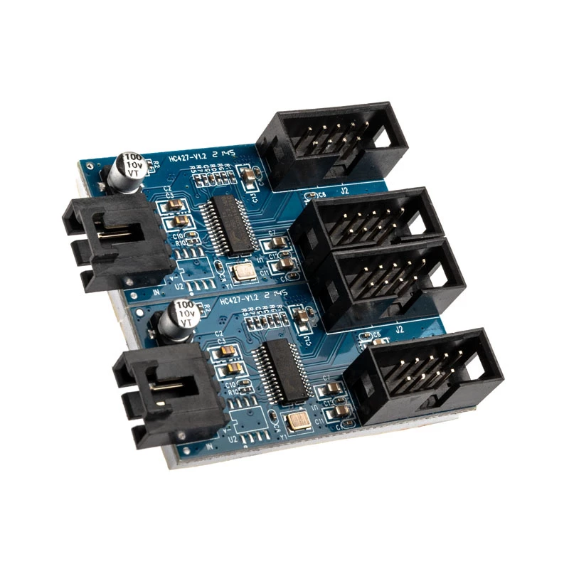 USB 2.0 šakotuvas Akasa AK-CBUB64-30BK 1 į 4 prievadų USB 2.0