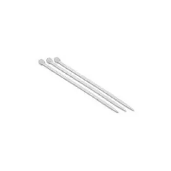 Synergy 21 ALLNET 19zbh. Kabelių raištis L200xB3.6mm 100 vnt. pakuotėje Skaidrus