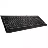 CHERRY KC 1000 klaviatūra, skirta biurui, USB, QWERTY, ispaniška, juoda
