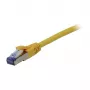 komutacinis kabelis RJ45 - CAT6A 500Mhz - 7,5m - geltonas - S-STP(S/FTP) - AWG27 - LSZH - Synergy 21