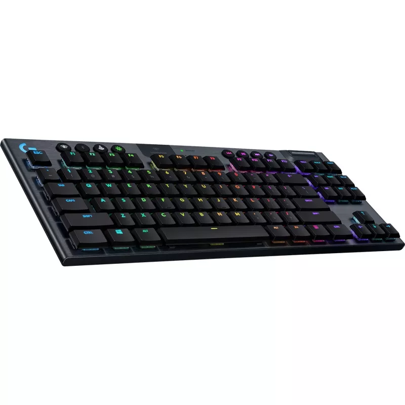 Logitech G G915 TKL Tenkeyless LIGHTSPEED belaidė RGB mechaninė žaidimų klaviatūra – linijinė