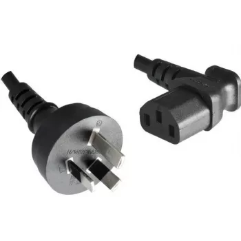 Microconnect PE010418AUSTRALIA-A maitinimo laidas juodas 1,8 m maitinimo kištukas I tipas C13 jungtis