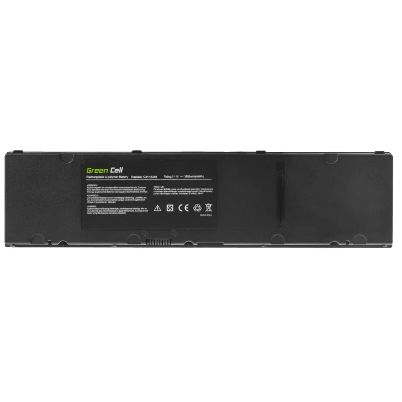 Green Cell - Nešiojamojo kompiuterio baterija (ekvivalenti: ASUS C31N1318) - Ličio polimero - 3950 mAh - Juoda - skirta ASUSPRO ESSENTIAL PU301LA (AS143)