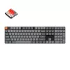 Keychron K5 Max klaviatūra universali USB RF belaidė Bluetooth juoda pilka mechaninė RGB