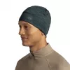 Kepurė Buff Merino Lightweight Multistripes Forest — Buff merino vilnos lengva kepurė, unisex, tamsiai žalia, 125 g/m²