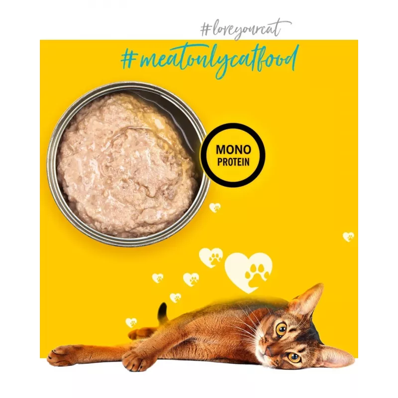 3COTY Vištiena - šlapias kačių maistas - 80g
