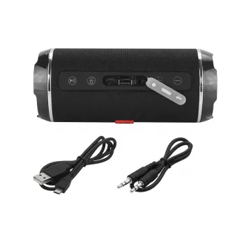 BLOW BT460 stereo nešiojamas garsiakalbis juodas, sidabrinis 10 W