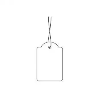 Virveliniai žymėjimo žymekliai HERMA 6933 18x28 mm, su balta virvele