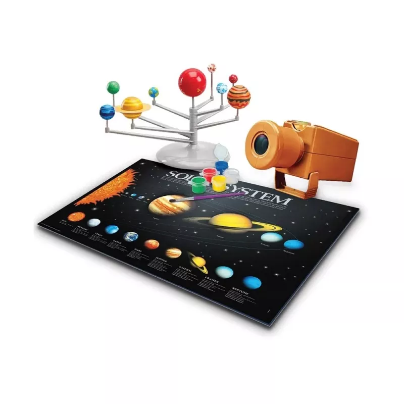 Edukacinis rinkinys 4m Space Exploration 5537 — praktinis STEM mokymosi rinkinys kosmoso tematikos projektams kurti